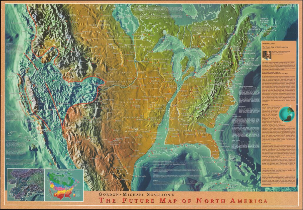 edgar casey map